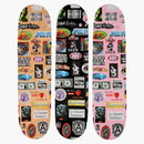Supreme Stickers Skateboard Deck Set