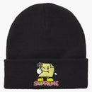Supreme Sticky Note Beanie Black