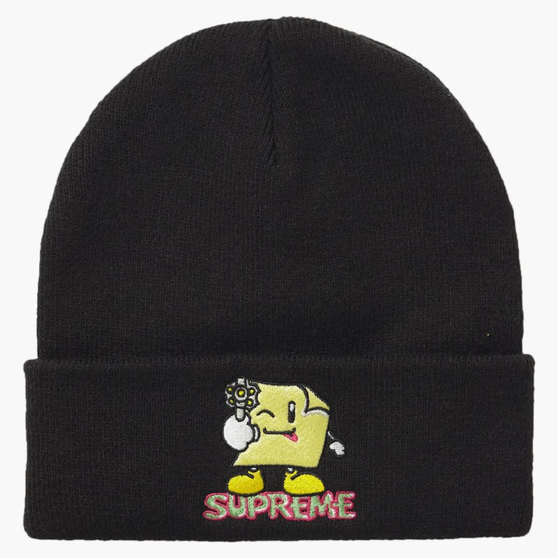 Supreme Sticky Note Beanie Black