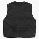 Supreme Stone Island Camo Cargo Vest Black Camo