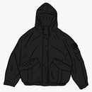 Nejvyšší kamenný ostrovní manšeourková bunda černá