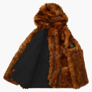 Supreme Stone Island Formula Steel Reversible Faux Fur Parka Black