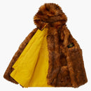 Supreme Stone Island Formula Steel Reversible Faux Fur Parka Yellow