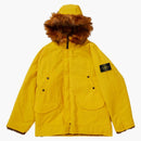 Supreme Stone Island Formula Steel Reversible Faux Fur Parka Yellow
