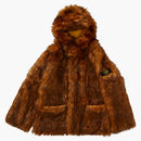 Supreme Stone Island Formula Steel Reversible Faux Fur Parka Yellow