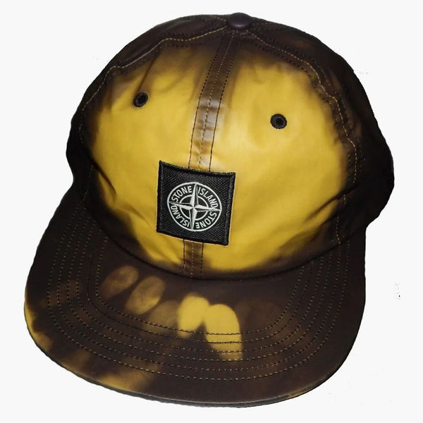 Supreme Stone Island Heat Reactive 6 Panel Cap Black