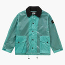 Nejvyšší kamenný ostrov nový hedvábný světlá bunda světle modrá