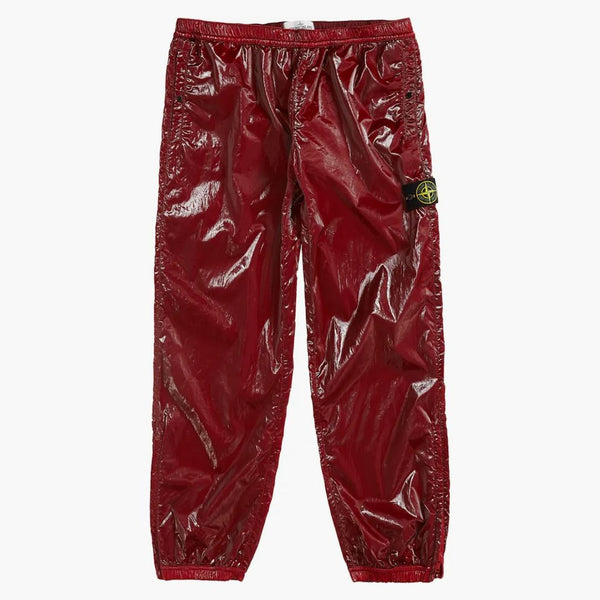 Supreme Stone Island New Silk Light Pant rojo