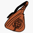 Supreme Stone Island Printed Camo Nylon Shoulder Bag Coral