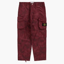 Supreme Stone Island Reactive Ice Camo Ripstop Cargo Pant Red