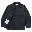 Supreme Stone Island Reactive Ice Camo Ripstop Jacket Black