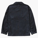 Supreme Stone Island Reactive Ice Camo Ripstop Jacket Black