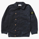 Supreme Stone Island Reactive Ice Camo Ripstop Jacket Black