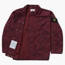 Supreme Stone Island Reactive Ice Camo Ripstop Jacket Red