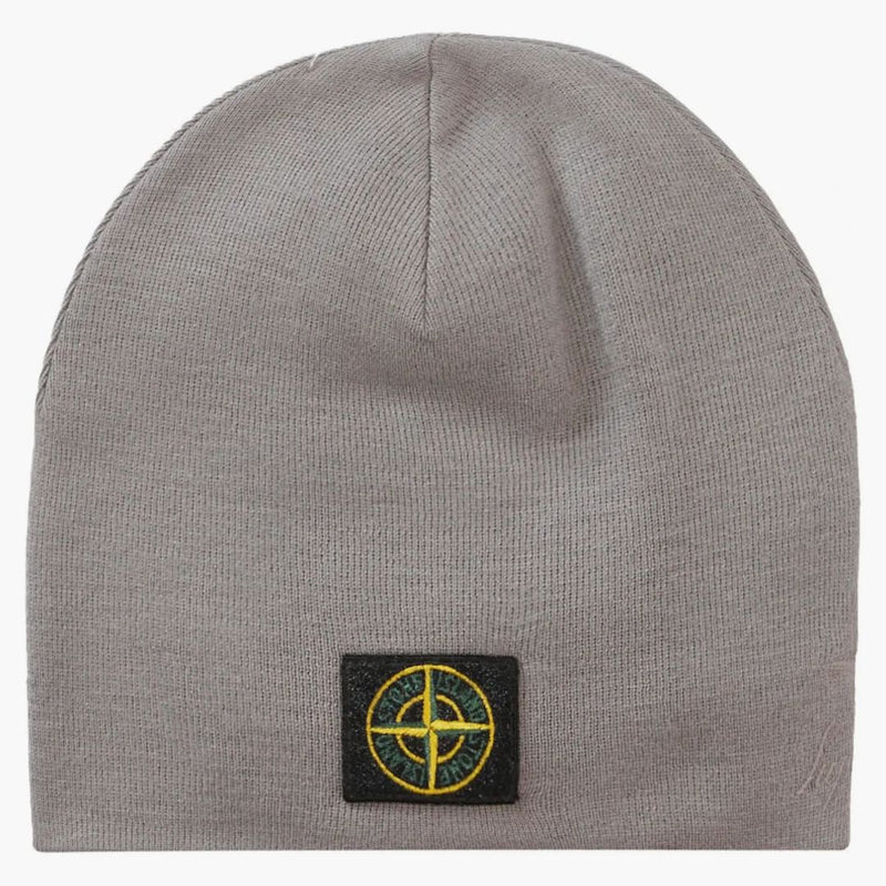 Supreme Stone Island Reflective Beanie Grey
