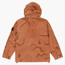 Giacca mimetica della maschera rivolta di Stone Island suprema Coral camo
