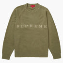 Oliva suprema di maglione lavata in pietra