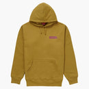 Supreme Stop Crying Hooded Sweatshirt Dark Mustard