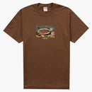 Supreme Strawberries Tee Brown