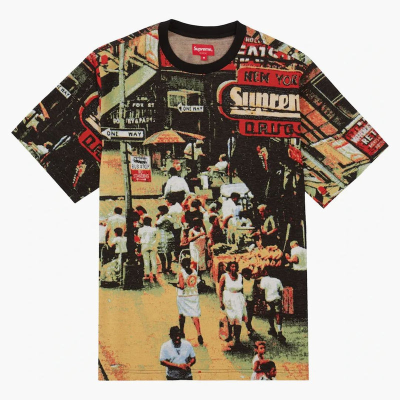 Supreme Street Scene Jacquard S/S Top Multicolor