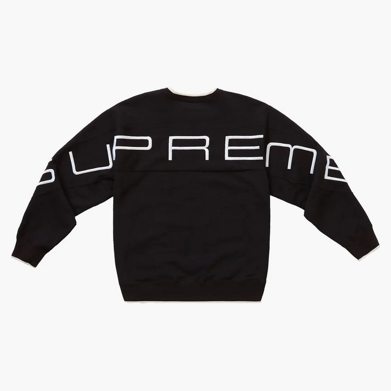 Högsta stretch crewneck svart