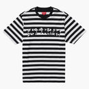Supreme Stripe Applique S/s Top Black