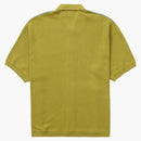 Supreme Stripe Button Up Polo Dusty Lime