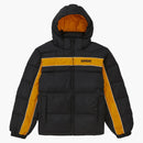Supreme Stripe Panel Down Jacket Black