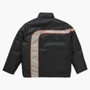 Supreme Stripe Puffer Jacket Black