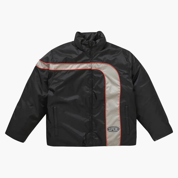 Supreme Stripe Buffer Jacket Black
