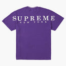 Supreme Stripe Rib Waffle Top Purple