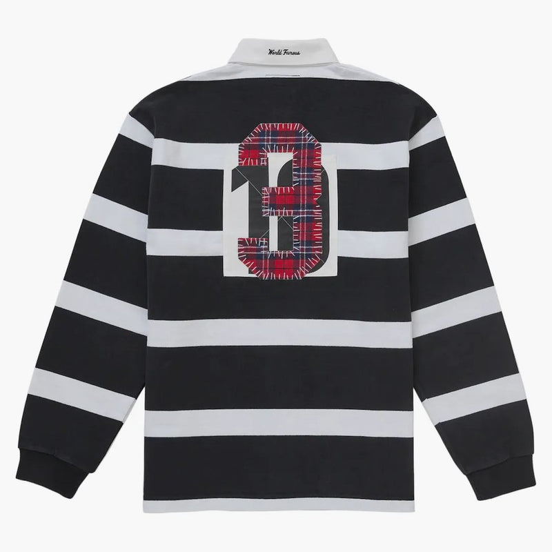 Supreme Stripe Rugby (fw25) Black