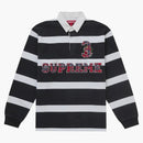 Supreme Stripe Rugby (fw25) Black