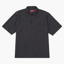 Supreme Stripe S/S Pajama Shirt Black