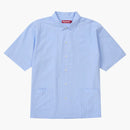 Supreme Stripe S/S Pajama Shirt Blue
