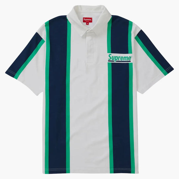 Supreme Stripe S/s Rugby White