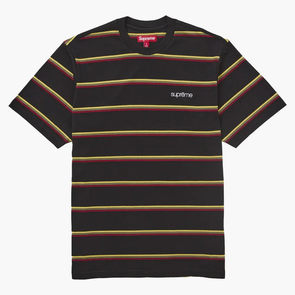 Supreme Stripe S/S Top (FW24) Negro