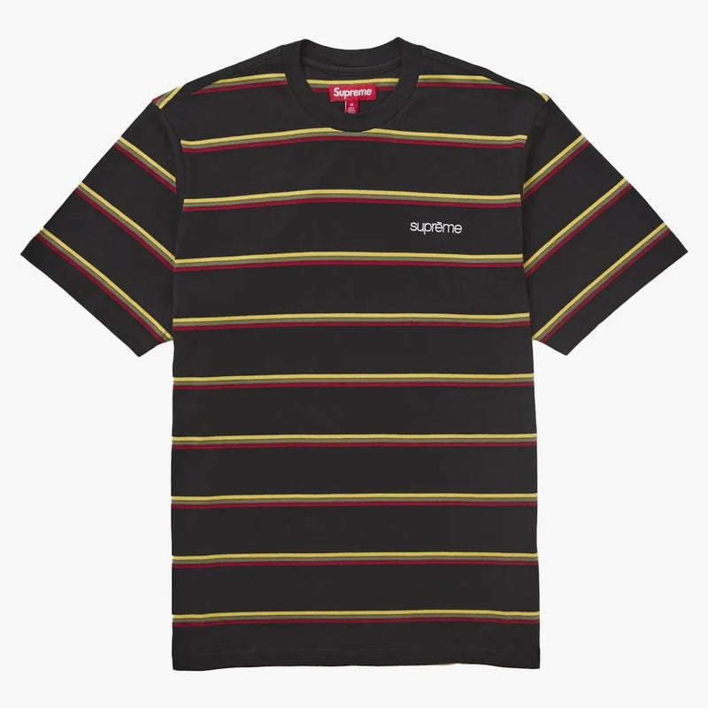 Supreme Stripe S/S Top (FW24) Negro