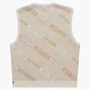 Supreme Stripe Sweater Vest (SS22) White