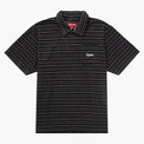 Supreme Stripe Terry S s polo black