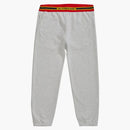 Supreme Striped Rib Sweatpant Ash Grey
