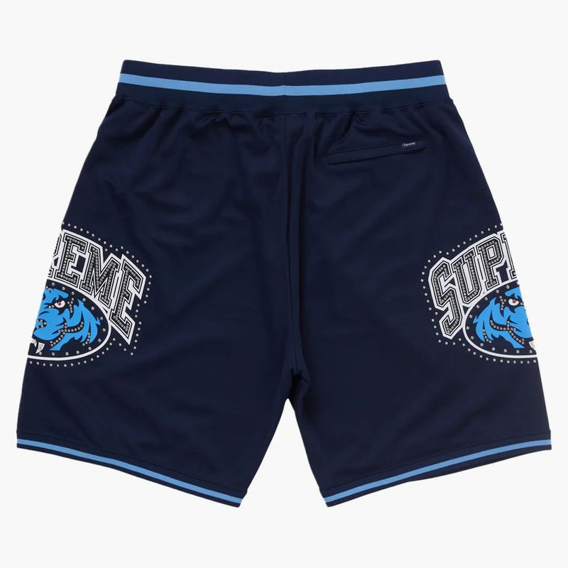 Supreme Studded Basketball Short Navy