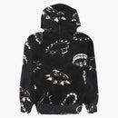 Supreme Studded Collars Hooded Sweatshirt Black