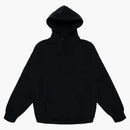 Supreme studded hooded sweatshirt black