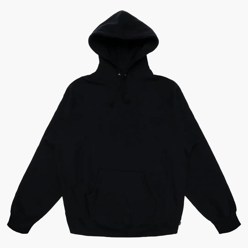 Supreme studded hooded sweatshirt black