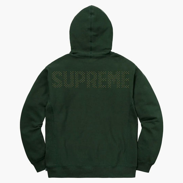 Supreme Smartding Felpa con cappuccio verde scuro