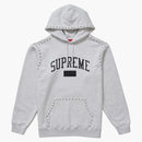 Supreme Studded Hooded Sweatshirt (FW18) Ash Gray