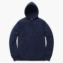 Supreme studded hooded sweatshirt navy
