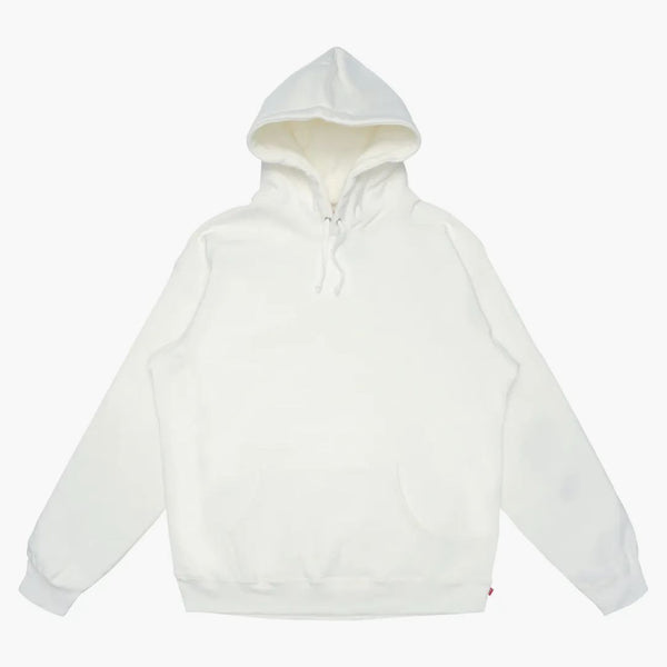 Supreme Studded Hooded Sweatshirt White