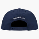 Supreme Studded Script Logo 5-Panel Navy